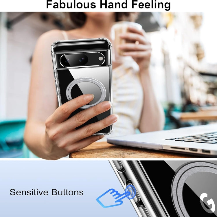 For Google Pixel 9 Pro XL Transparent Frosted MagSafe Phone Case by buy2fix