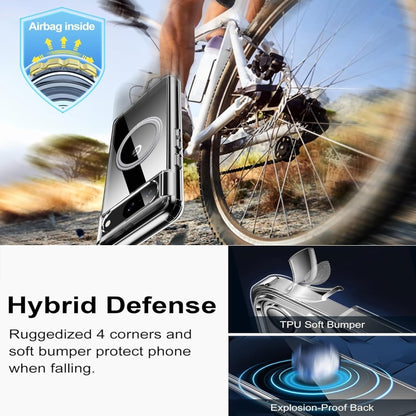 For Google Pixel 9 Pro XL Transparent Frosted MagSafe Phone Case by buy2fix