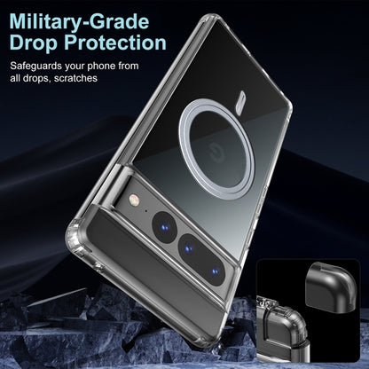 For Google Pixel 9 Pro XL Transparent Frosted MagSafe Phone Case by buy2fix