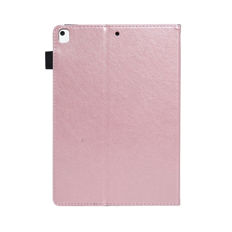 For iPad 10.2 2021 / 2020 / 10.5 Extraordinary Series Smart Leather Tablet Case(Rose Gold) - iPad 10.2 Cases by buy2fix | Online Shopping UK | buy2fix