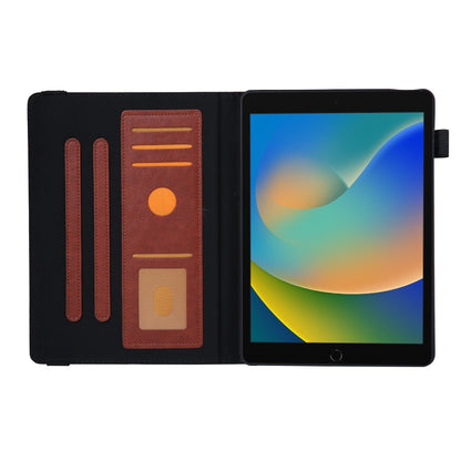 For iPad 10.2 2021 / 2020 / 10.5 Extraordinary Series Smart Leather Tablet Case(Brown) - iPad 10.2 Cases by buy2fix | Online Shopping UK | buy2fix