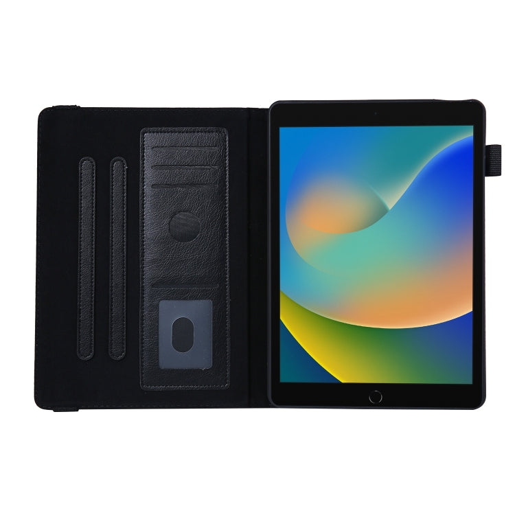 For iPad 10.2 2021 / 2020 / 10.5 Extraordinary Series Smart Leather Tablet Case(Black) - iPad 10.2 Cases by buy2fix | Online Shopping UK | buy2fix