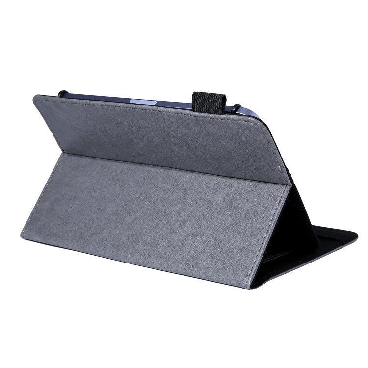 8 inch Extraordinary Series Leather Tablet Case(Grey) - 8 inch by buy2fix | Online Shopping UK | buy2fix