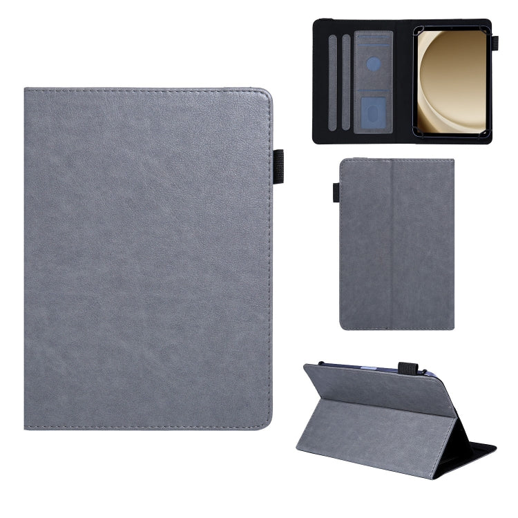 10 inch Extraordinary Series Leather Tablet Case(Grey) - 10 - 11 inch by buy2fix | Online Shopping UK | buy2fix