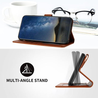 For iPhone Air Datura Flower Embossed Flip Leather Phone Case(Brown) - iPhone Air Cases by buy2fix | Online Shopping UK | buy2fix