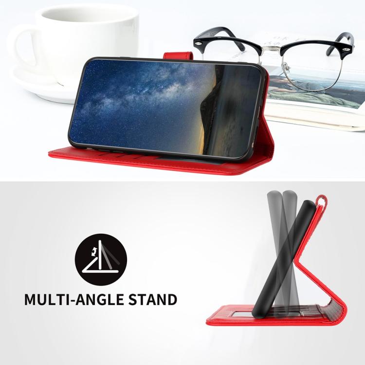 For iPhone 17 Pro Max Datura Flower Embossed Flip Leather Phone Case(Red) - iPhone 17 Pro Max Cases by buy2fix | Online Shopping UK | buy2fix