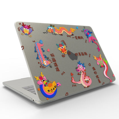 For MacBook Pro 16.2 A2991 / A2780 / A2485 UV Printed Pattern Laptop Frosted Protective Case(DDC-1683) - MacBook Pro Cases by buy2fix | Online Shopping UK | buy2fix