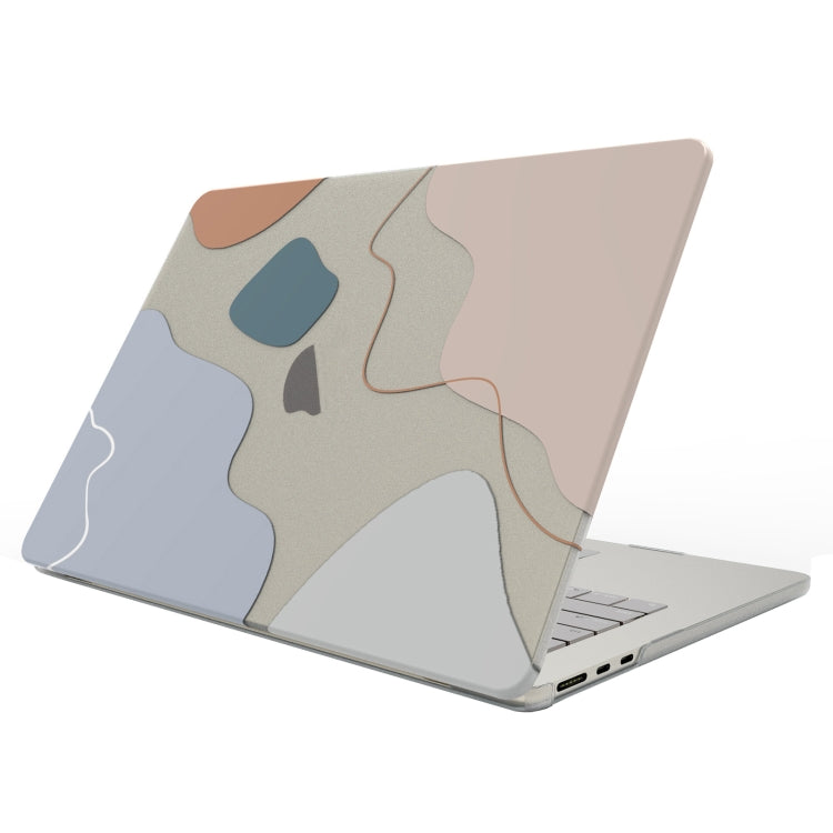 For MacBook Pro 15.4 A1286 UV Printed Pattern Laptop Frosted Protective Case(DDC-1309) - MacBook Pro Cases by buy2fix | Online Shopping UK | buy2fix