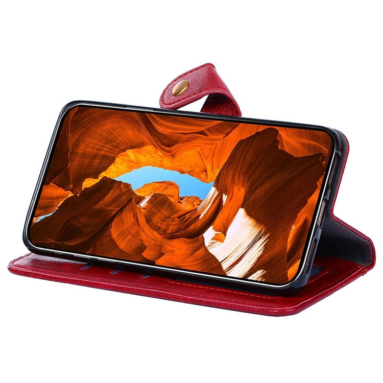 For Motorola Edge 5G 2024 Zipper Bag Leather Phone Case(Red) by buy2fix