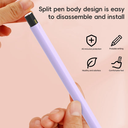 For Xiaomi Focus Pen III Stylus Pen Contrast Color Silicone Protective Case(Sky Blue) - Pencil Accessories by buy2fix | Online Shopping UK | buy2fix