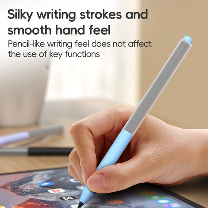 For Xiaomi Focus Pen III Stylus Pen Jelly Style Translucent Silicone Protective Case(White) - Pencil Accessories by buy2fix | Online Shopping UK | buy2fix