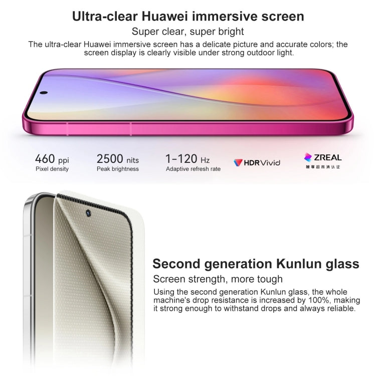 HUAWEI Pura 70, 12GB+1TB, Screen Fingerprint Identification,6.6 inch HarmonyOS 4.2 Kirin 9010 Octa Core up to 2.3GHz, NFC, OTG, Not Support Google Play(Black) - Huawei Mate & P by Huawei | Online Shopping UK | buy2fix