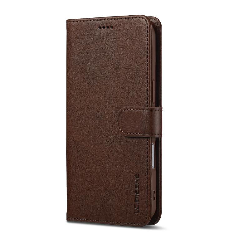 LC.IMEEKE Calf Texture Horizontal Flip Leather Case For iPhone 17 Air(Brown) - iPhone 17 Air Cases by LC.IMEEKE | Online Shopping UK | buy2fix