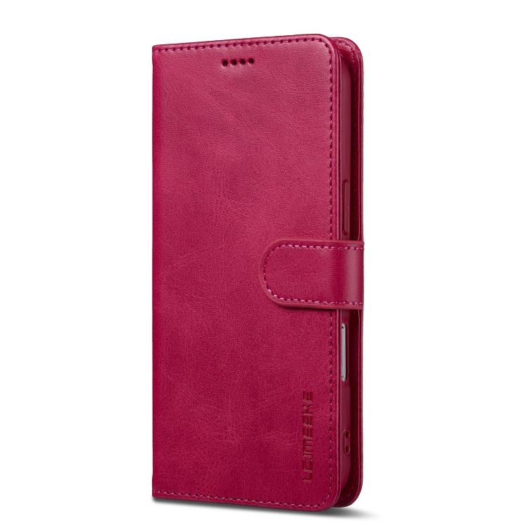 LC.IMEEKE Calf Texture Horizontal Flip Leather Case For iPhone 17 Air(Red) - iPhone 17 Air Cases by LC.IMEEKE | Online Shopping UK | buy2fix