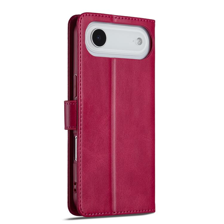 LC.IMEEKE Calf Texture Horizontal Flip Leather Case For iPhone 17 Air(Red) - iPhone 17 Air Cases by LC.IMEEKE | Online Shopping UK | buy2fix