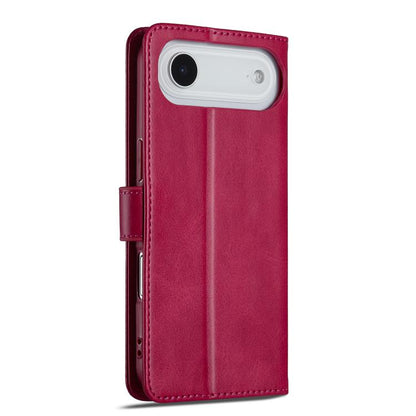 LC.IMEEKE Calf Texture Horizontal Flip Leather Case For iPhone 17 Air(Red) - iPhone 17 Air Cases by LC.IMEEKE | Online Shopping UK | buy2fix