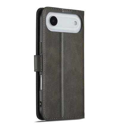 LC.IMEEKE Calf Texture Horizontal Flip Leather Case For iPhone Air(Grey) - iPhone Air Cases by LC.IMEEKE | Online Shopping UK | buy2fix