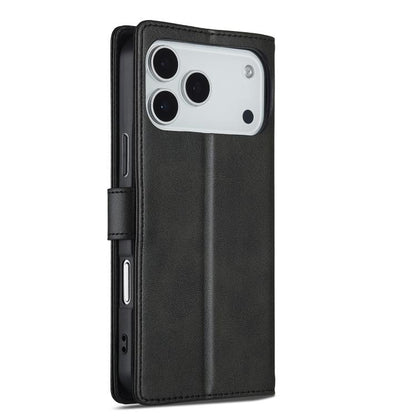 LC.IMEEKE Calf Texture Horizontal Flip Leather Case For iPhone 17 Pro(Black) - iPhone 17 Pro Cases by LC.IMEEKE | Online Shopping UK | buy2fix