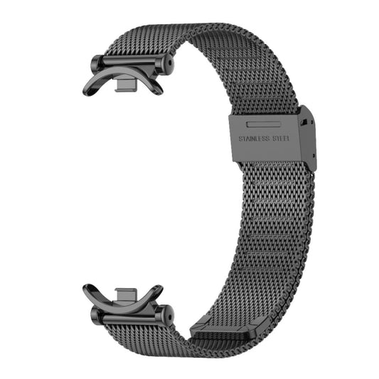 For Xiaomi Smart Band 10 / 9 / 8 Mijobs GT4 Milan Buckle Metal Watch Band(Black) by MIJOBS