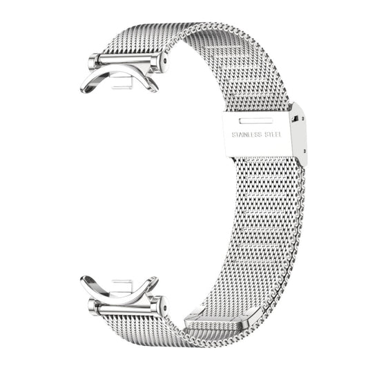 For Xiaomi Smart Band 10 / 9 / 8 Mijobs GT4 Milan Buckle Metal Watch Band(Silver) by MIJOBS