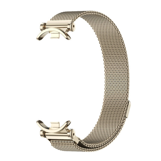 For Xiaomi Smart Band 10 / 9 / 8 Mijobs GT4 Milan Magnetic Metal Watch Band(Light Gold) by MIJOBS