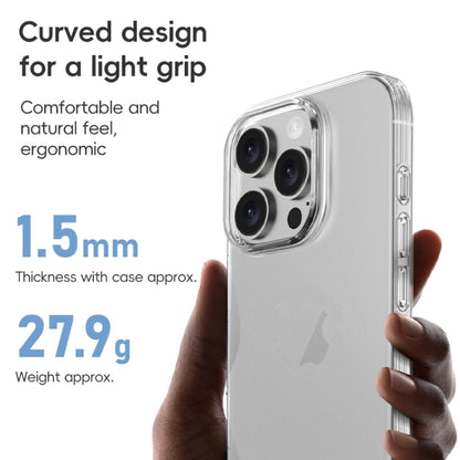 For iPhone 16 Plus ZGA Clear TPU Shockproof Phone Case(Transparent) - iPhone 16 Plus Cases by ZGA | Online Shopping UK | buy2fix