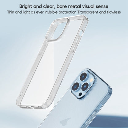 For iPhone 15 Pro ZGA Clear TPU Shockproof Phone Case(Transparent) - iPhone 15 Pro Cases by ZGA | Online Shopping UK | buy2fix