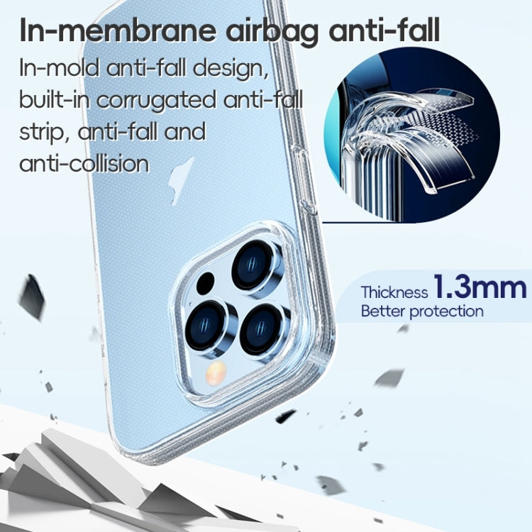 For iPhone 15 Pro ZGA Clear TPU Shockproof Phone Case(Transparent) - iPhone 15 Pro Cases by ZGA | Online Shopping UK | buy2fix