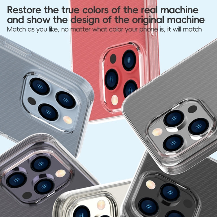 For iPhone 15 ZGA Clear TPU Shockproof Phone Case(Transparent) - iPhone 15 Cases by ZGA | Online Shopping UK | buy2fix