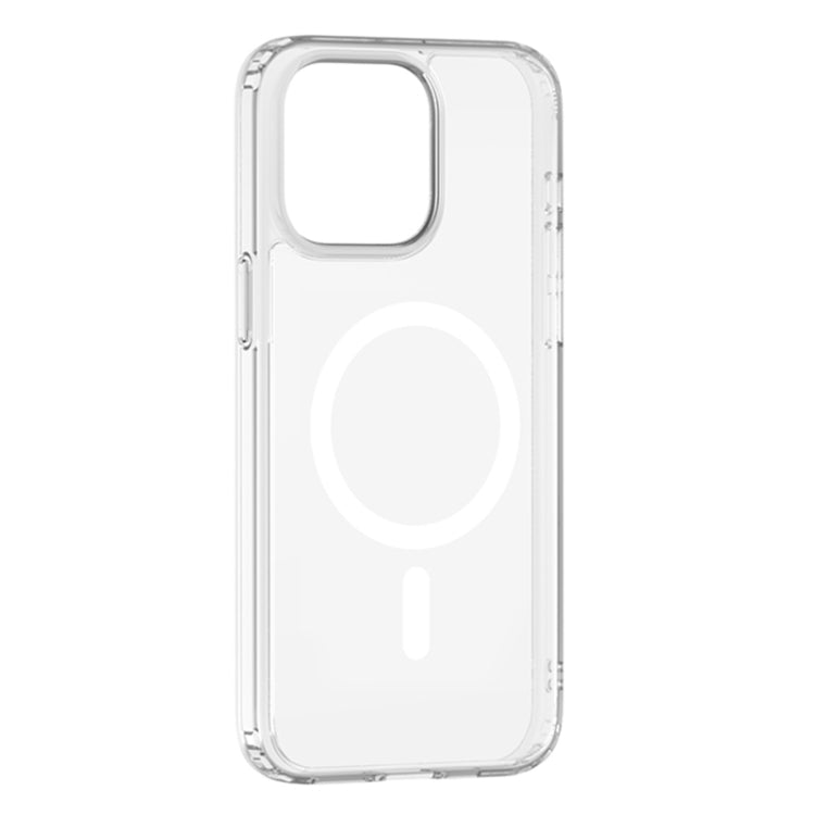 For iPhone 15 Pro Max ZGA Magsafe Clear PC Hybrid TPU Phone Case(Transparent) - iPhone 15 Pro Max Cases by ZGA | Online Shopping UK | buy2fix