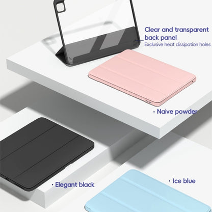 For iPad Air 10.9 2022 / 2020 ZGA Tri-Fold Voltage Smart Leather Tablet Case(Pink) by ZGA