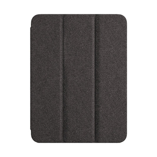 For iPad Pro 11 2022 / 2021 / 2020 ZGA Tri-Fold Voltage Smart Leather Tablet Case(Grey) by ZGA