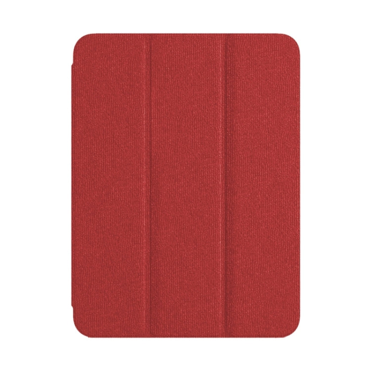 For iPad Air 10.9 2022 / 2020 ZGA Tri-Fold Voltage Smart Leather Tablet Case(Red) by ZGA