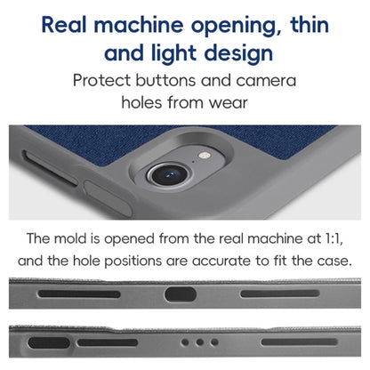 For iPad Air 10.9 2022 / 2020 ZGA Tri-Fold Voltage Smart Leather Tablet Case(Red) by ZGA