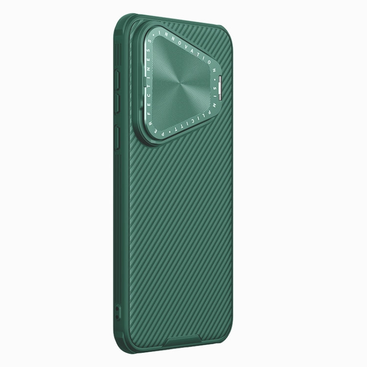 For Huawei Pura 70 Pro/70 Pro+ NILLKIN CamShield Prop MagSafe Magnetic PC Phone Case(Green) - Huawei Cases by NILLKIN | Online Shopping UK | buy2fix
