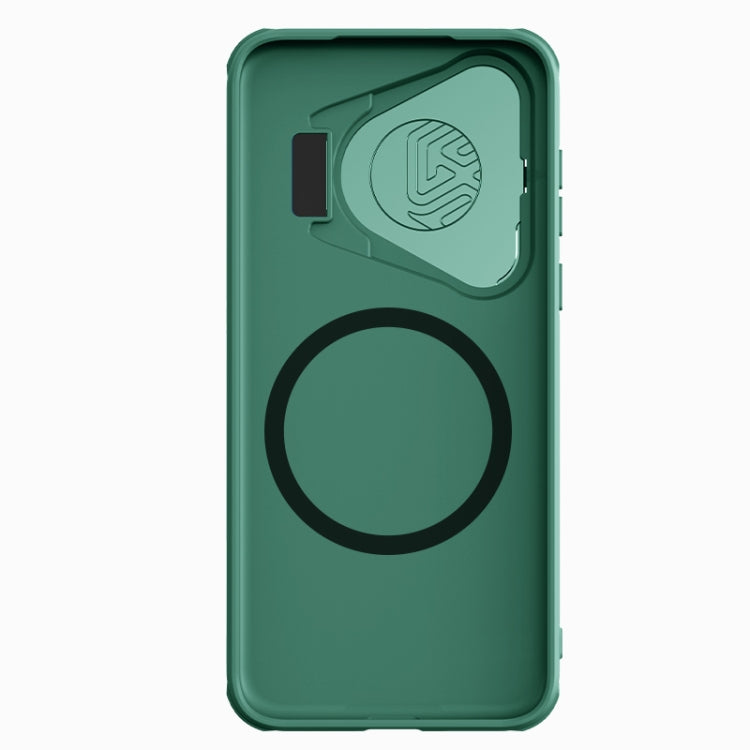 For Huawei Pura 70 Pro/70 Pro+ NILLKIN CamShield Prop MagSafe Magnetic PC Phone Case(Green) - Huawei Cases by NILLKIN | Online Shopping UK | buy2fix