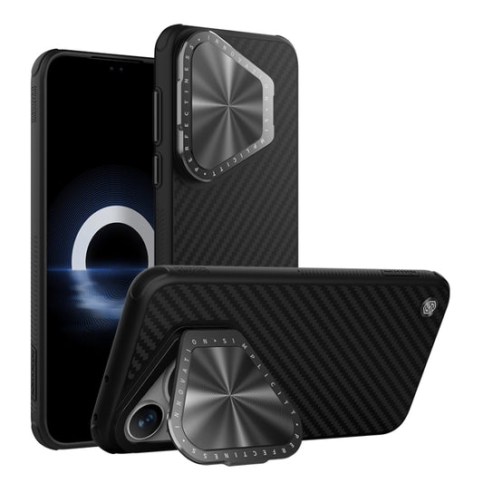 For Huawei Pura 70 Pro/70 Pro+ NILLKIN Aramid Fiber Phone Case(Black) - Huawei Cases by NILLKIN | Online Shopping UK | buy2fix