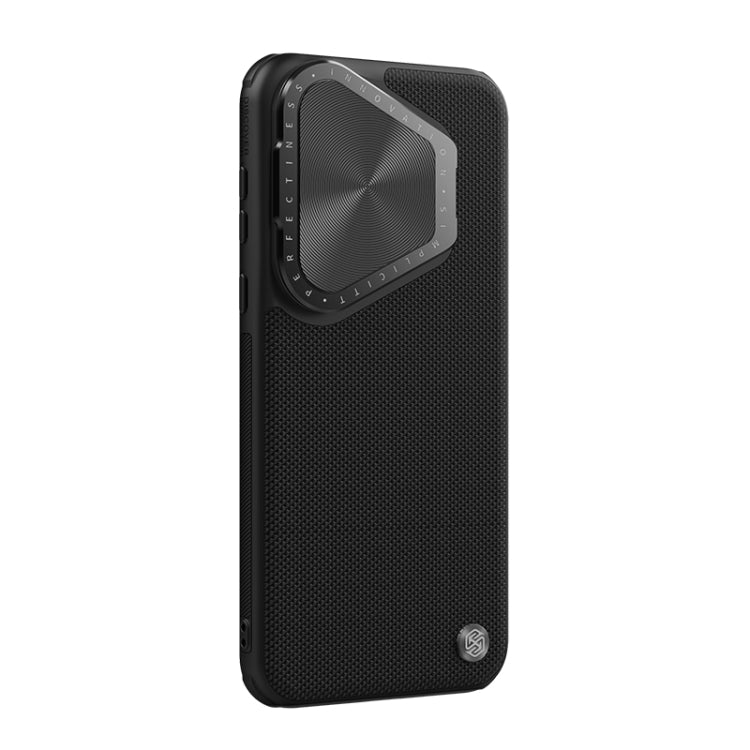 For Huawei Pura 70 Pro/70 Pro+ NILLKIN Textured Prop Lens Protection Holder Nylon Phone Case(Black) - Huawei Cases by NILLKIN | Online Shopping UK | buy2fix