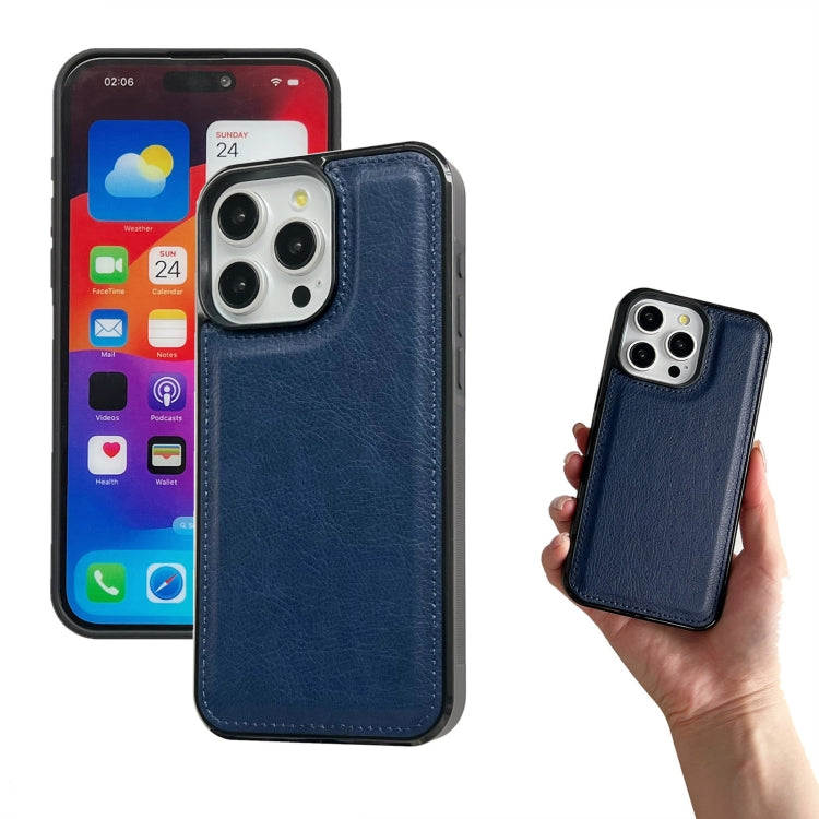 For iPhone 12 Pro Max Multifunctional 7-Cards Wallet Leather Phone Case(Royal Blue) - iPhone 12 Pro Max Cases by buy2fix | Online Shopping UK | buy2fix