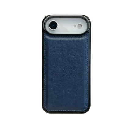 For iPhone Air Cowhide Texture Back Cover Phone Case(Royal Blue) - iPhone Air Cases by buy2fix | Online Shopping UK | buy2fix