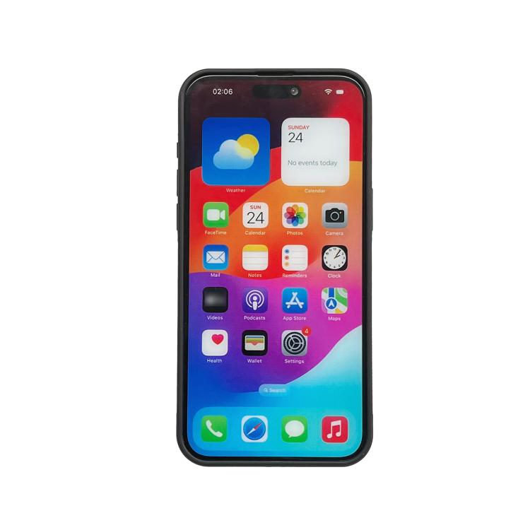 For iPhone Air Cowhide Texture Back Cover Phone Case(Royal Blue) - iPhone Air Cases by buy2fix | Online Shopping UK | buy2fix