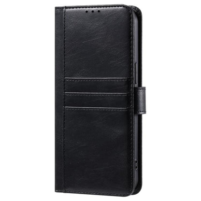For iPhone 16e Simple 6-Card Wallet Leather Phone Case(Black) - iPhone 16e Cases by buy2fix | Online Shopping UK | buy2fix