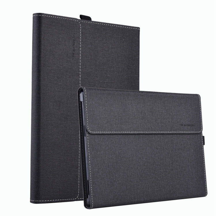 For Microsoft Surface Pro 10 Cloth Texture PC Tablet Protective Case(Black) - Others by buy2fix | Online Shopping UK | buy2fix