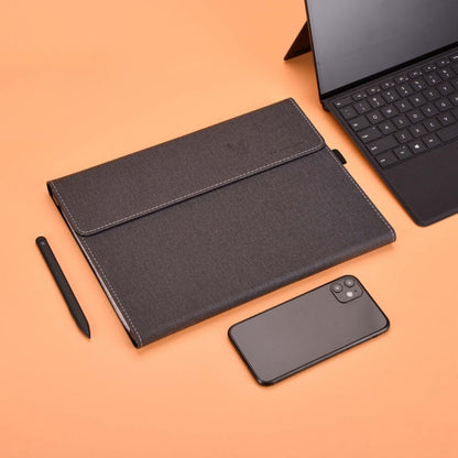 For Microsoft Surface Pro 10 Cloth Texture PC Tablet Protective Case(Black) - Others by buy2fix | Online Shopping UK | buy2fix
