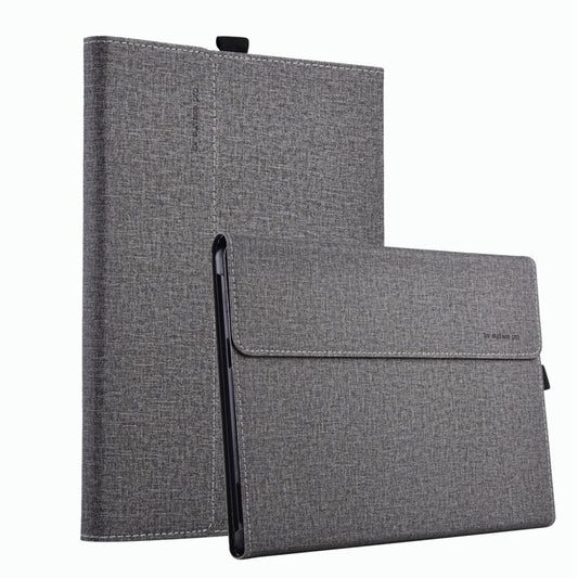For Microsoft Surface Pro 10 Cloth Texture PC Tablet Protective Case(Light Grey) - Others by buy2fix | Online Shopping UK | buy2fix