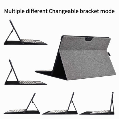 For Microsoft Surface Pro 10 Cloth Texture PC Tablet Protective Case(Light Grey) - Others by buy2fix | Online Shopping UK | buy2fix