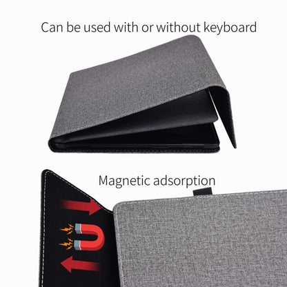 For Microsoft Surface Pro 10 Cloth Texture PC Tablet Protective Case(Light Grey) - Others by buy2fix | Online Shopping UK | buy2fix