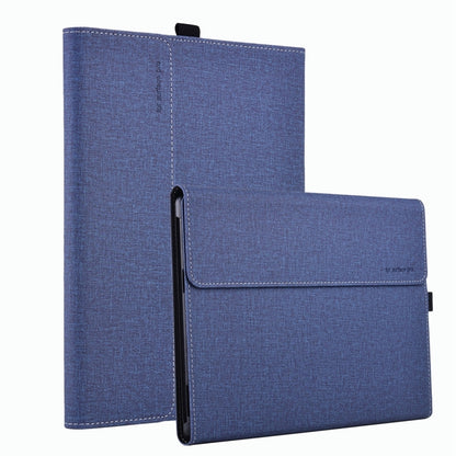 For Microsoft Surface Pro 10 Cloth Texture PC Tablet Protective Case(Dark Blue) - Others by buy2fix | Online Shopping UK | buy2fix
