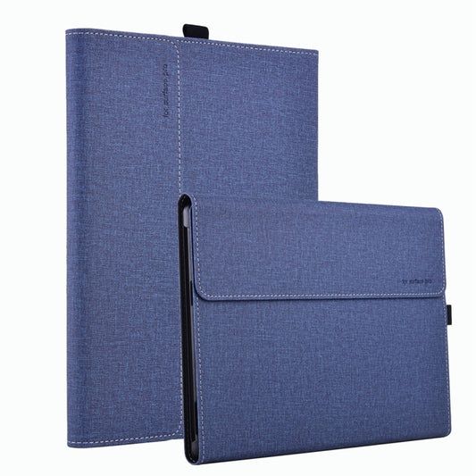 For Microsoft Surface Pro 10 Cloth Texture PC Tablet Protective Case(Dark Blue) - Others by buy2fix | Online Shopping UK | buy2fix