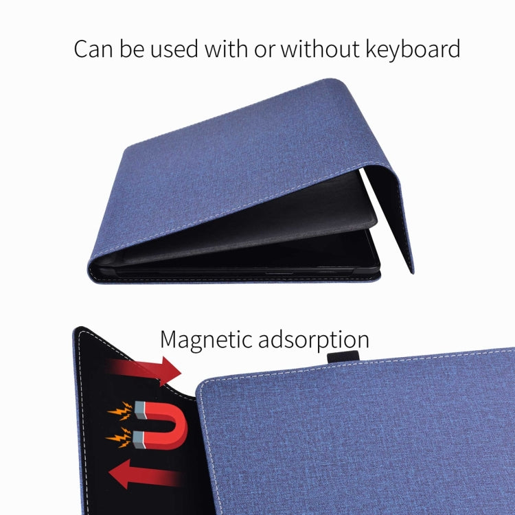 For Microsoft Surface Pro 10 Cloth Texture PC Tablet Protective Case(Dark Blue) - Others by buy2fix | Online Shopping UK | buy2fix
